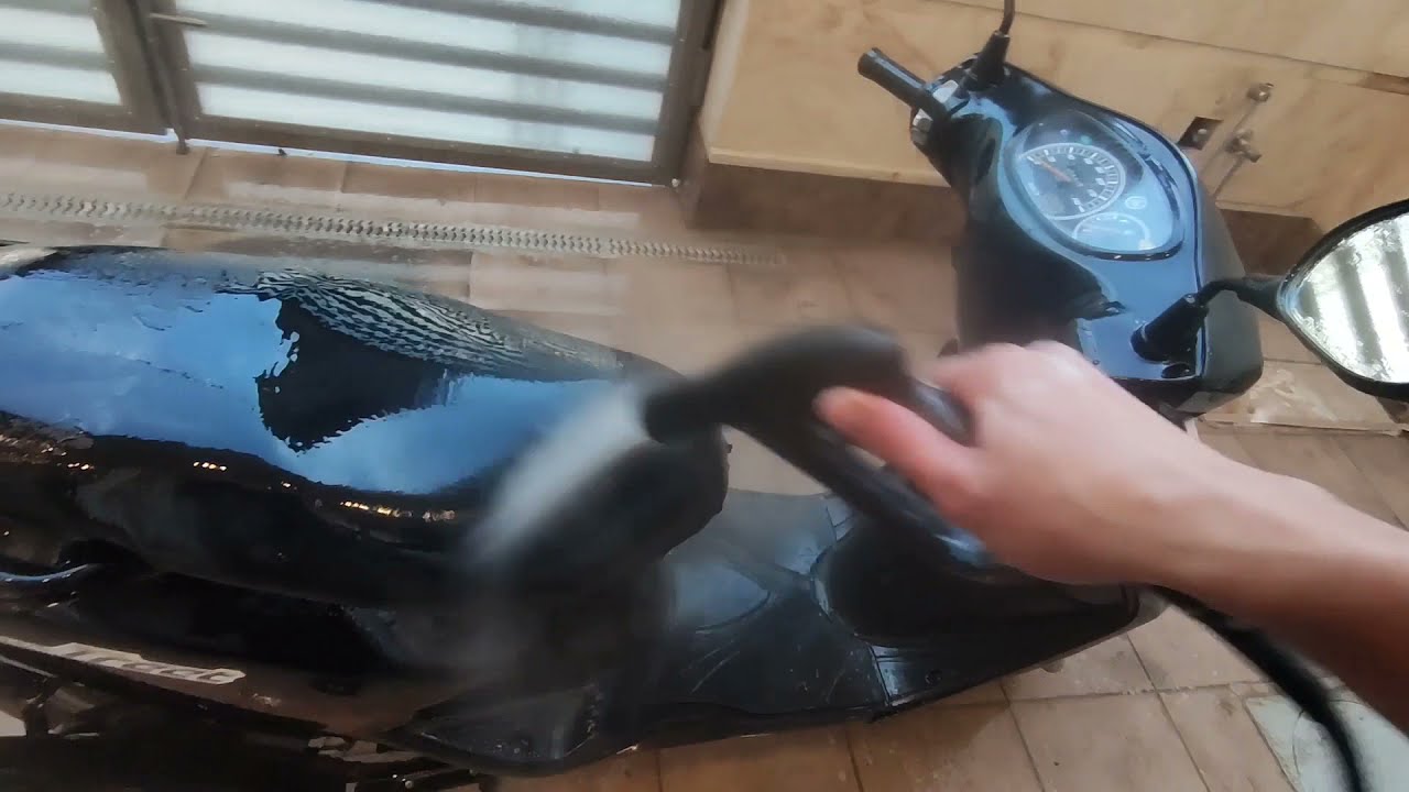 #motovlog-10 شلون تغسل الدراجه