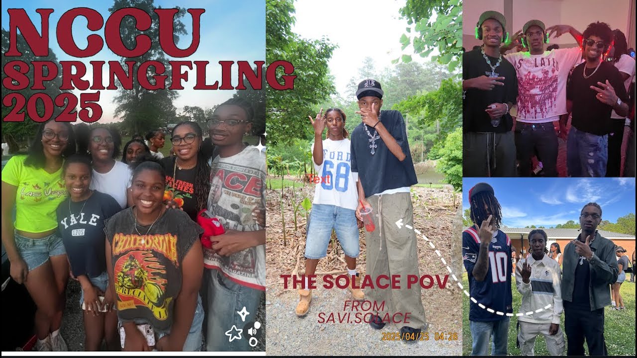How Spring Fling Really Is -  NCCU Spring Fling '25 THE SOLACE POV