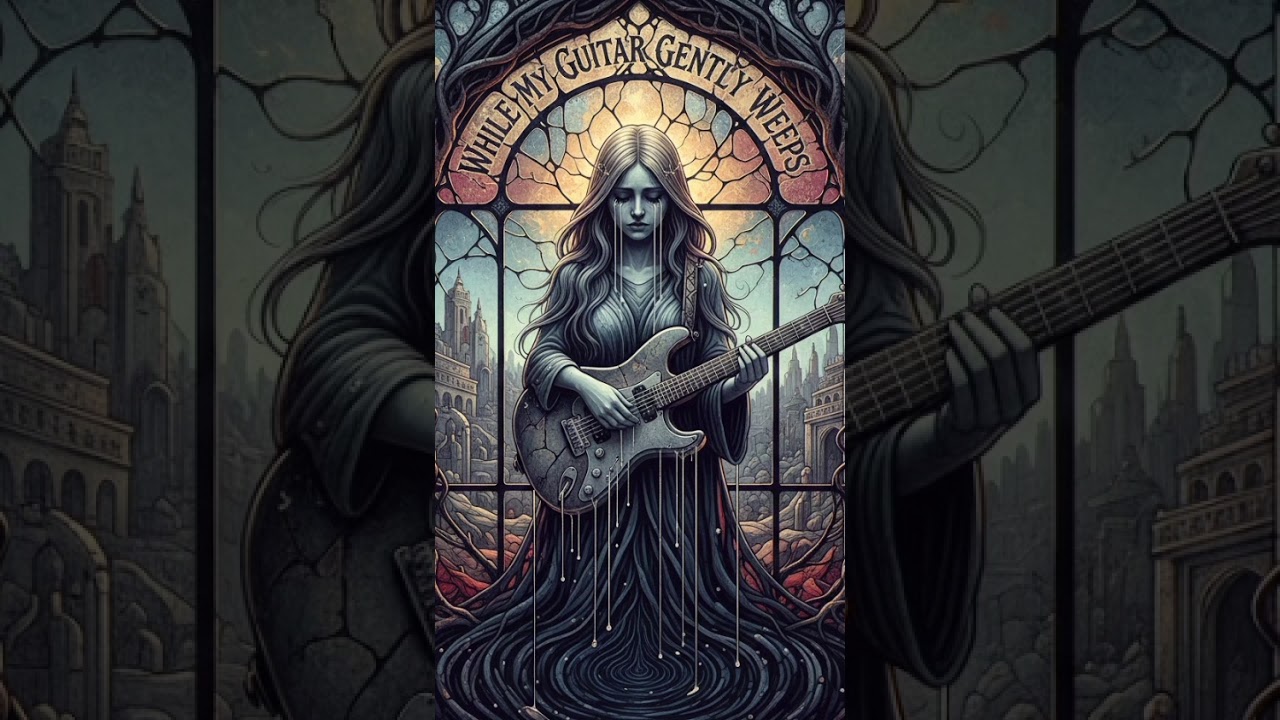 Three Crowns | While My Guitar Gently Weeps | AI + Human Performance | #Beatles #Cover #Metal