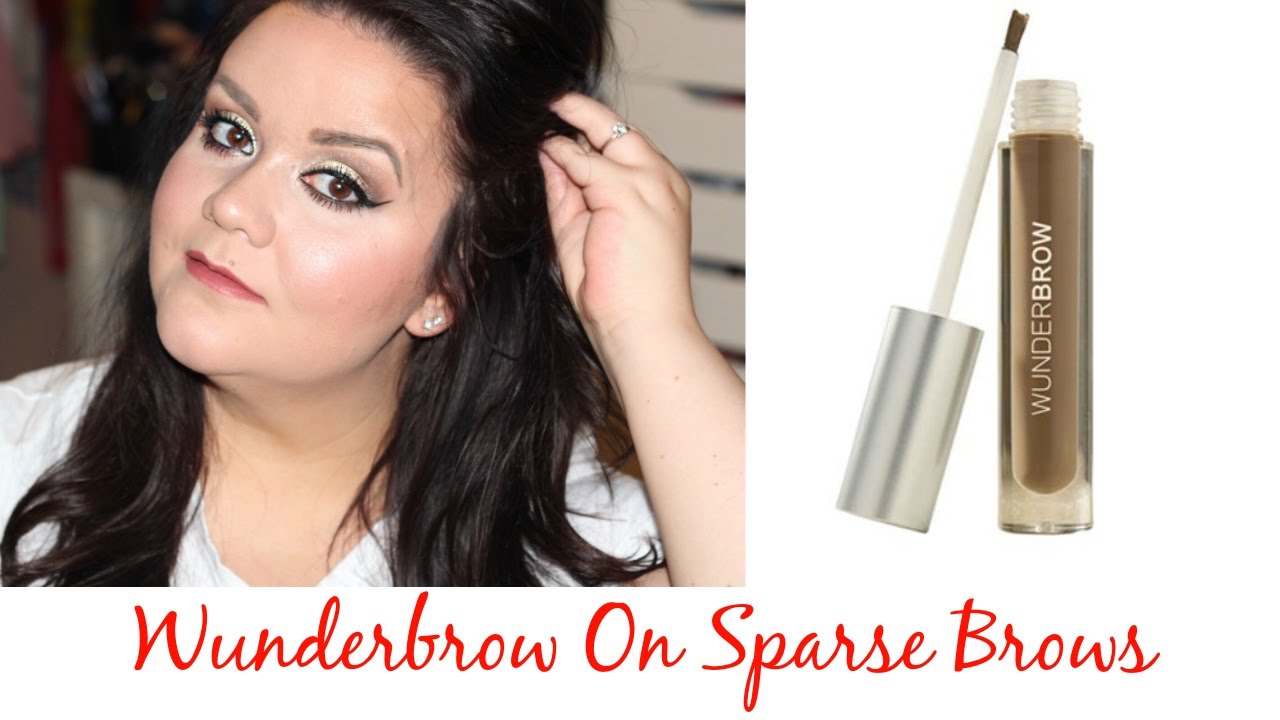Wunderbrow Eyebrow Gel | First Impressions And Demo On Sparse Brows