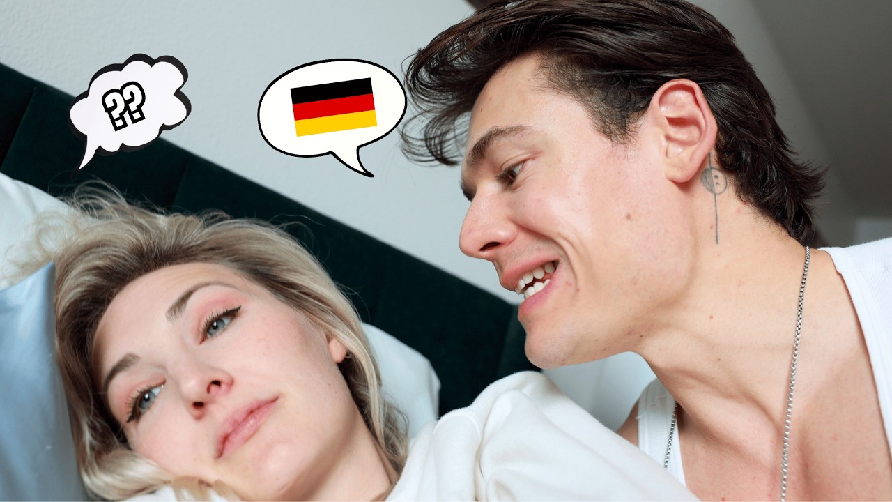 Only Speaking German with my American Wife for 24 Hours