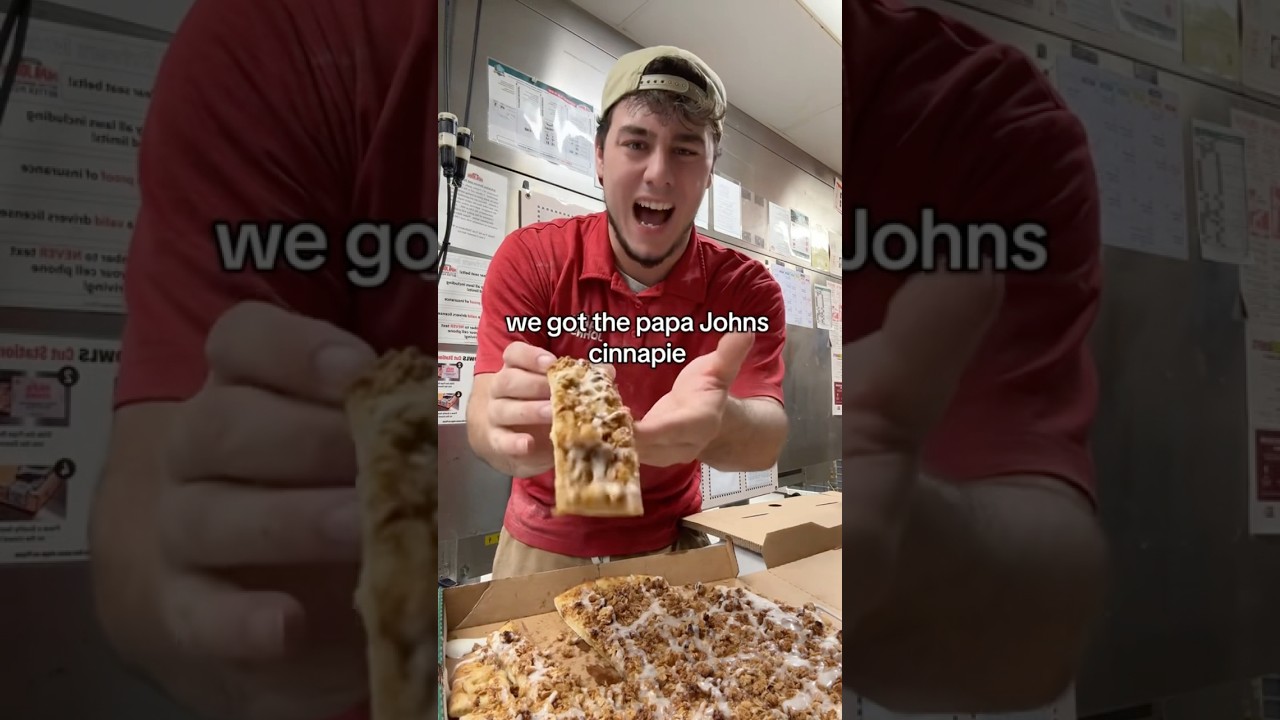 THE FORGOTTEN PAPA JOHNS CINNAPIE !?!??
