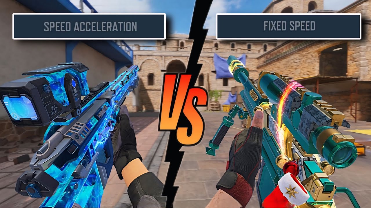 Снайперская стрельба с ускорением против стрельбы с фиксированной скоростью (что лучше?)