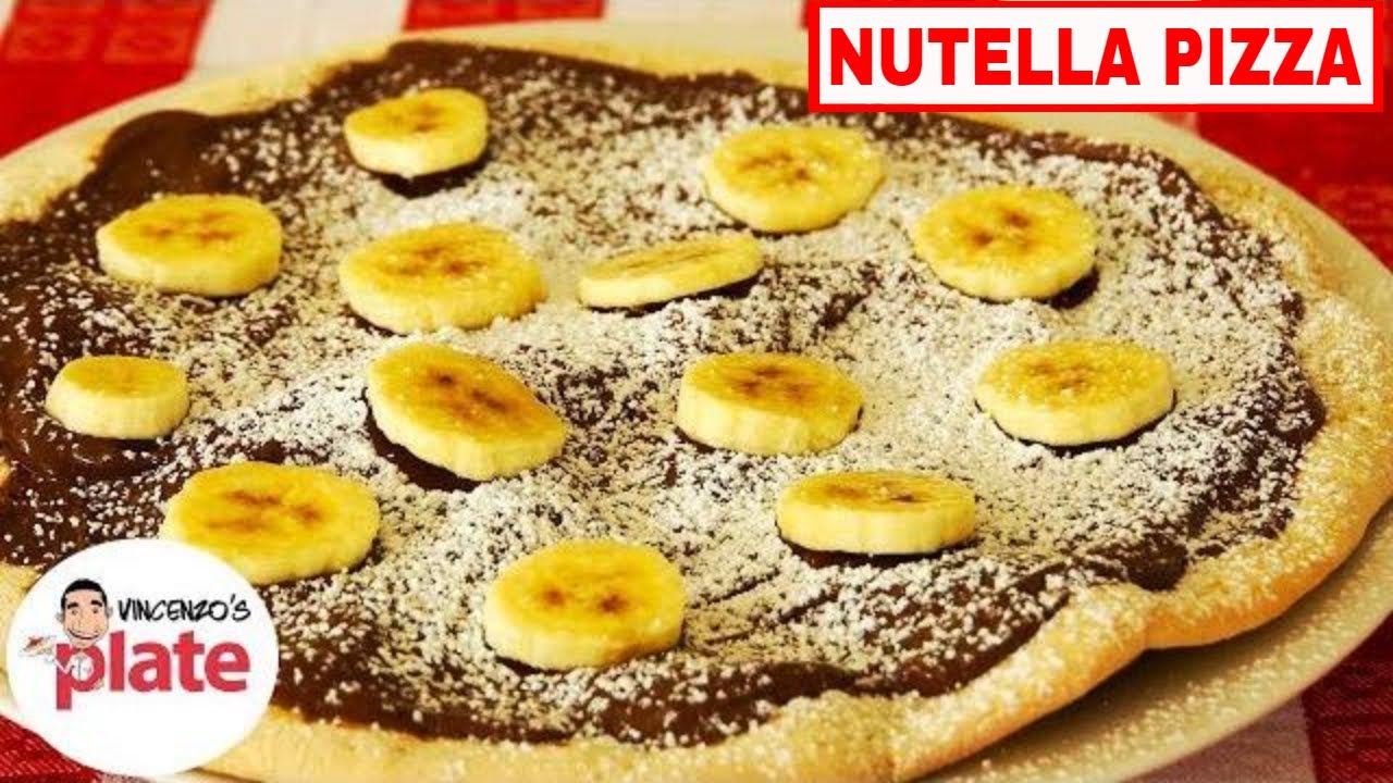 NUTELLA PIZZA RECIPE | How to make Nutella Dessert Pizza