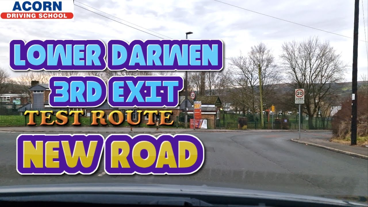 Darwen Test Route M65 3rd Exit ( New Road) Darwen Test centre UK Driving Mock Test Driving Lessons