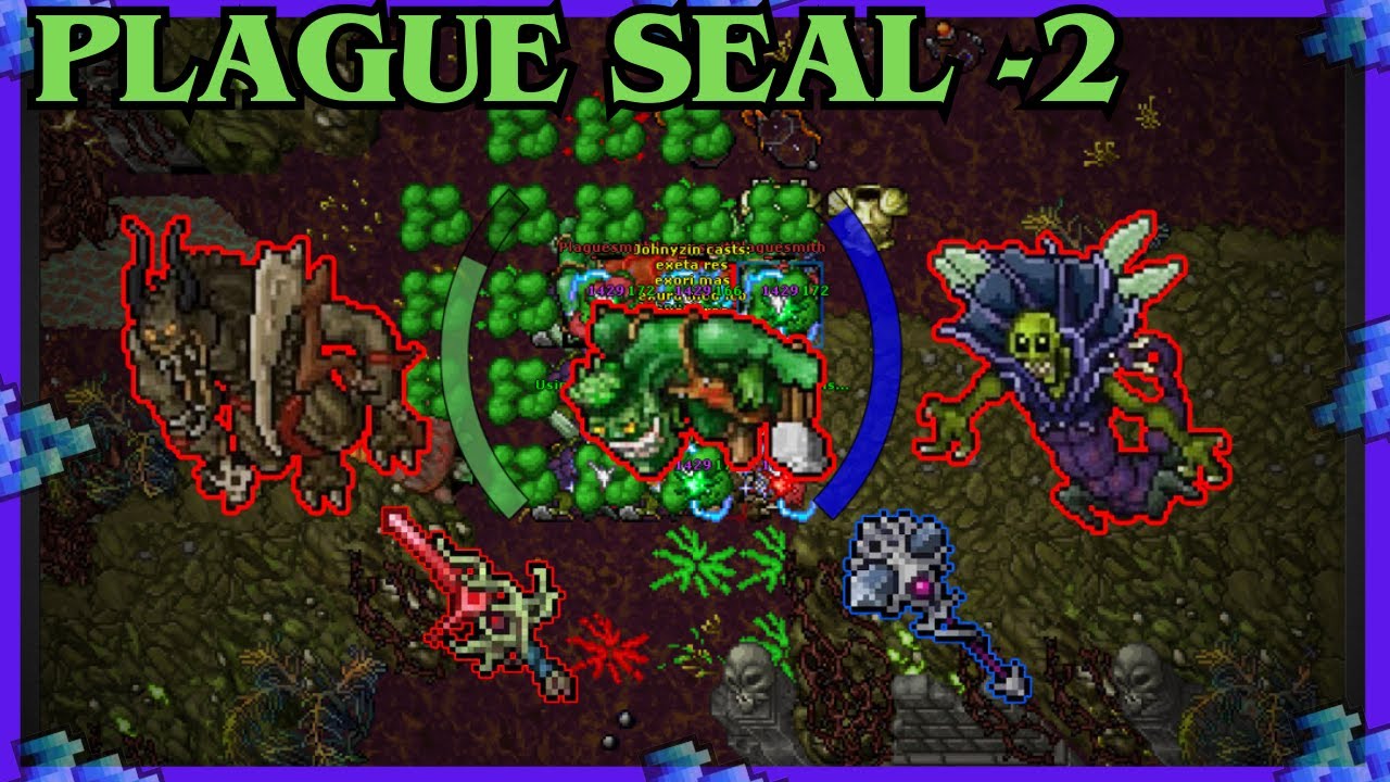 [TIBIA] EK 844 PLAGUE SEAL -2 | 6.4KK/H RAW + 1.9KK PROFIT