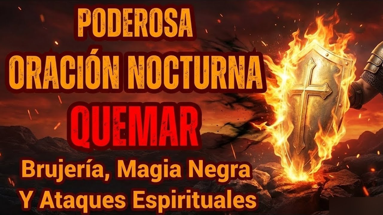 Oración Fuerte para quemar brujería y trabajos de magia negra | Fuego Consumidor