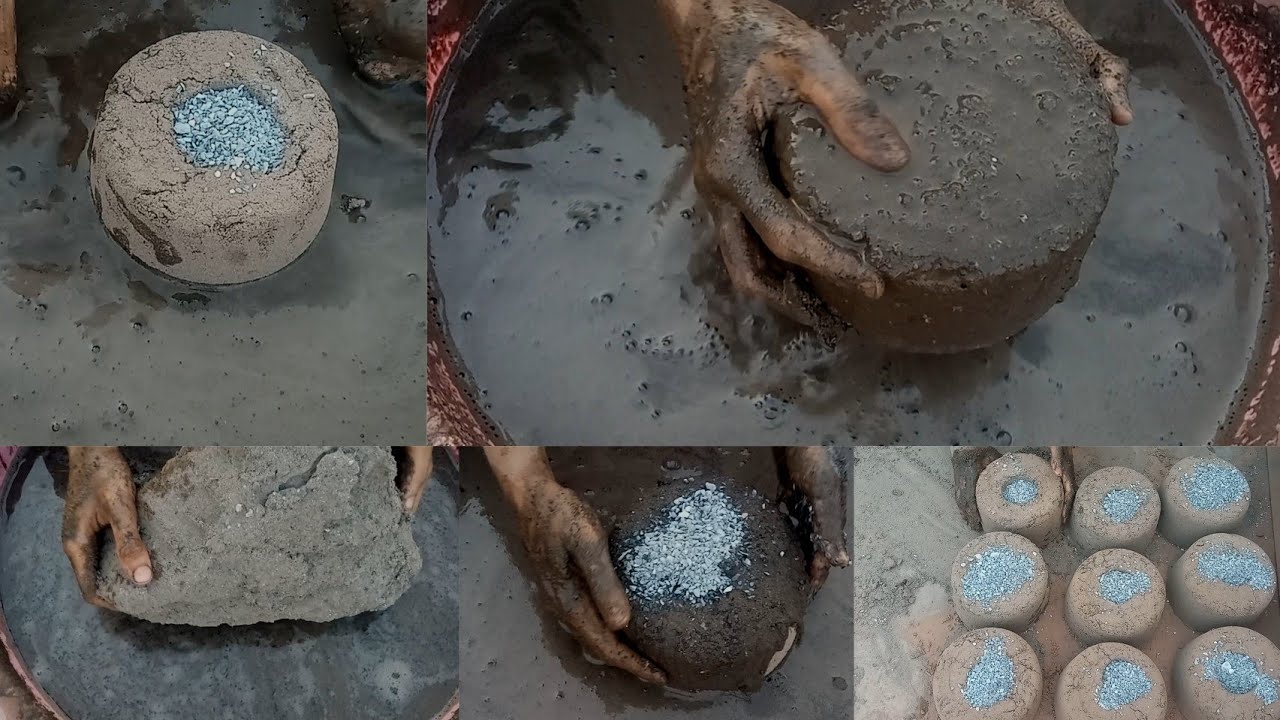 Asmr||Super soft dusty crunchy blacksand dry+wet crumbling||relaxing mouthwatering yummy paste play