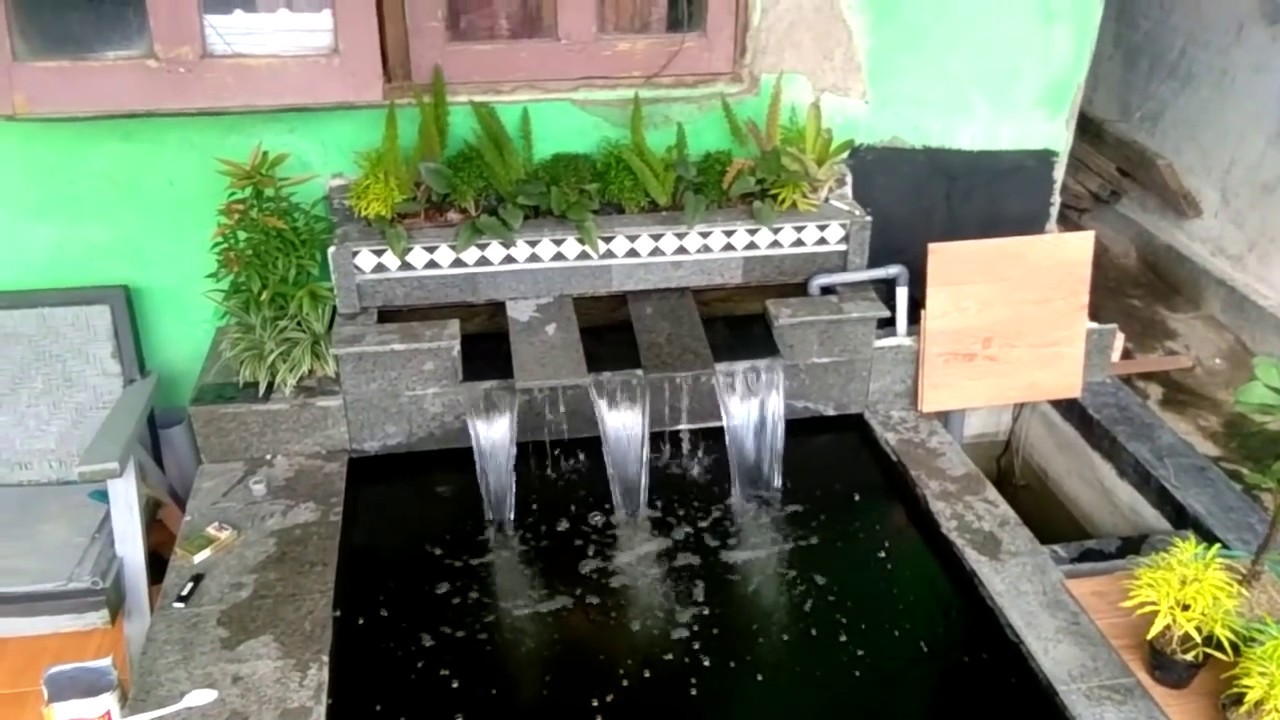 tutorial bikin air terjun agar jatuhnya rata