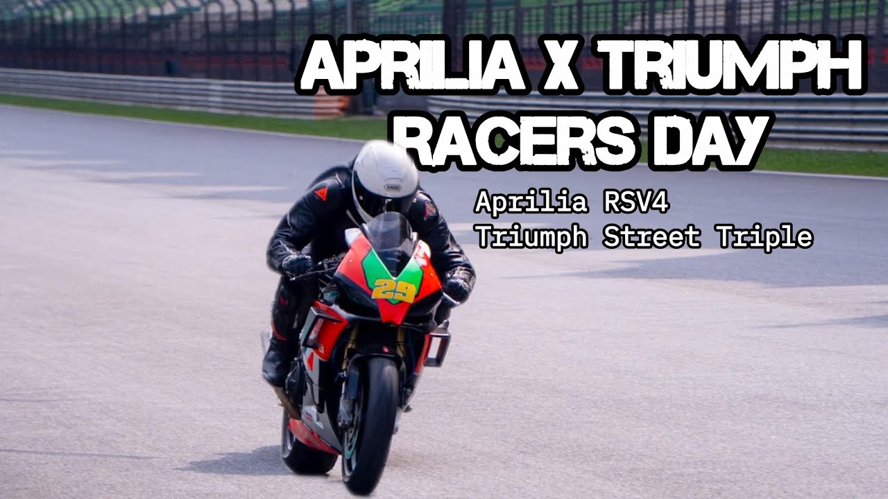Aprilia RSV4 - Sepang (Aprilia & Triumph Trackday) 