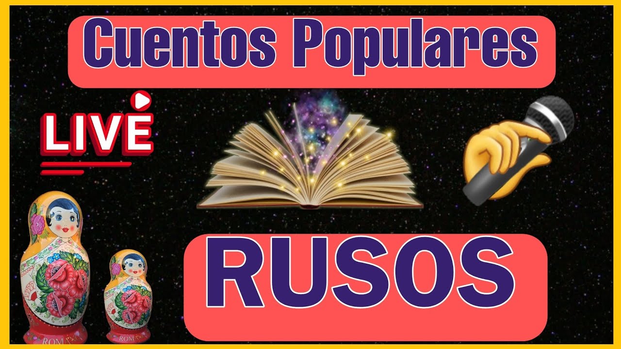 🧡CUENTOS POPULARES RUSOS en DIRECTO📢/CUENTOS con MORALEJAS/CUENTOS en VIVO