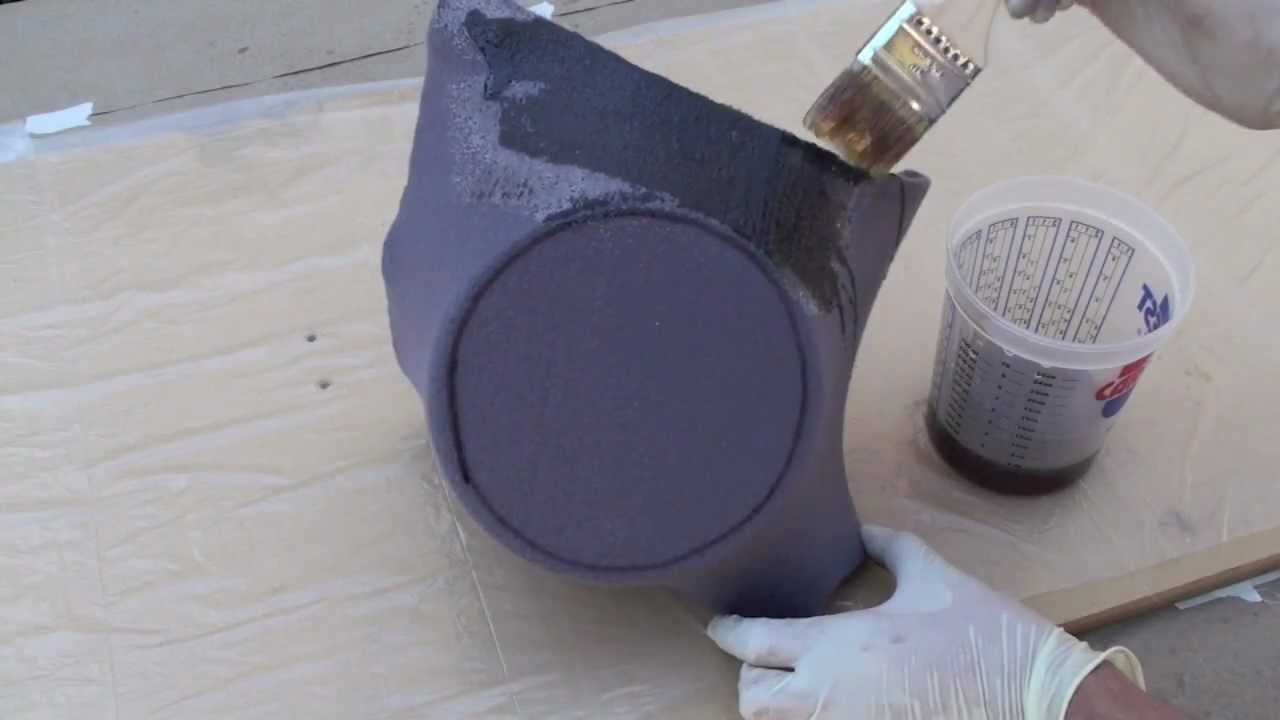 How to fiberglass (kick panels)