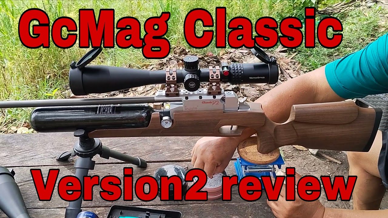 Gc Mag Classic Version 2 unit review at unit test.. Lupit talaga ng performance.. #pcpairgun.