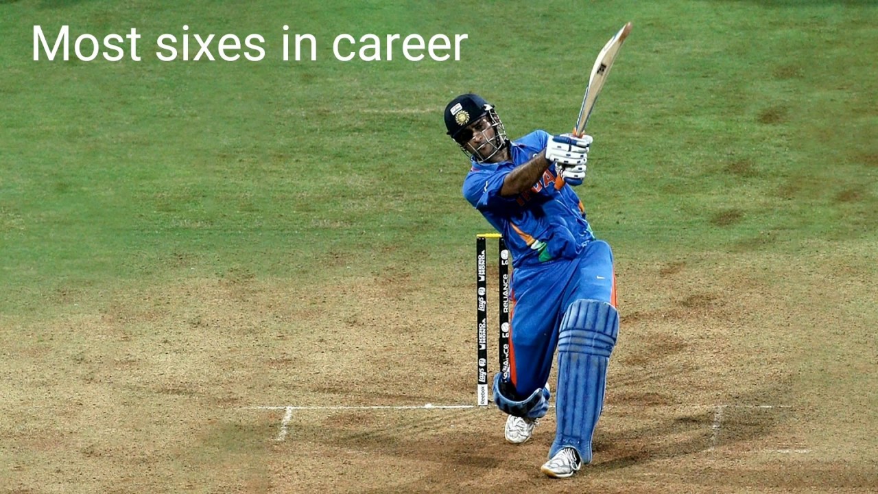 Most sixes in career