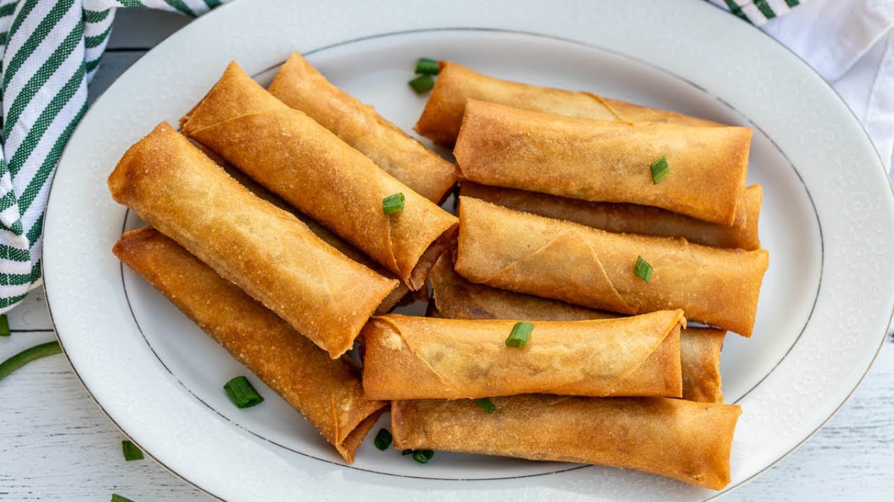 The Best SPRING ROLLS Of Your Life! CRISPY Spring Rolls With Beef // Chef's Kiss recipe!