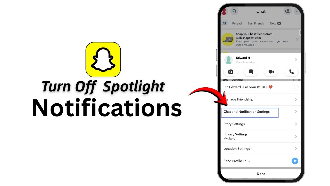 How to Turn Off Spotlight Notifications on Snapchat (2026)