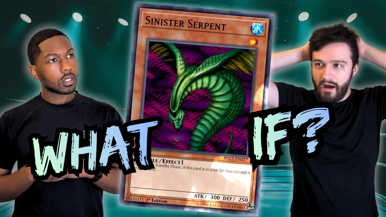 Что если бы Sinister Serpent был легален в формате Edison?