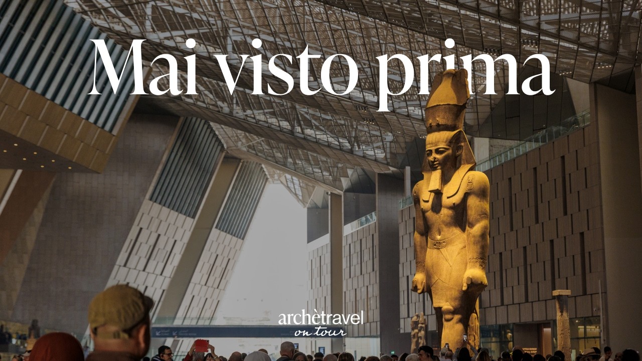 Grand Egyptian Museum (GEM): il documentario sui tesori mai visti di Tutankhamon