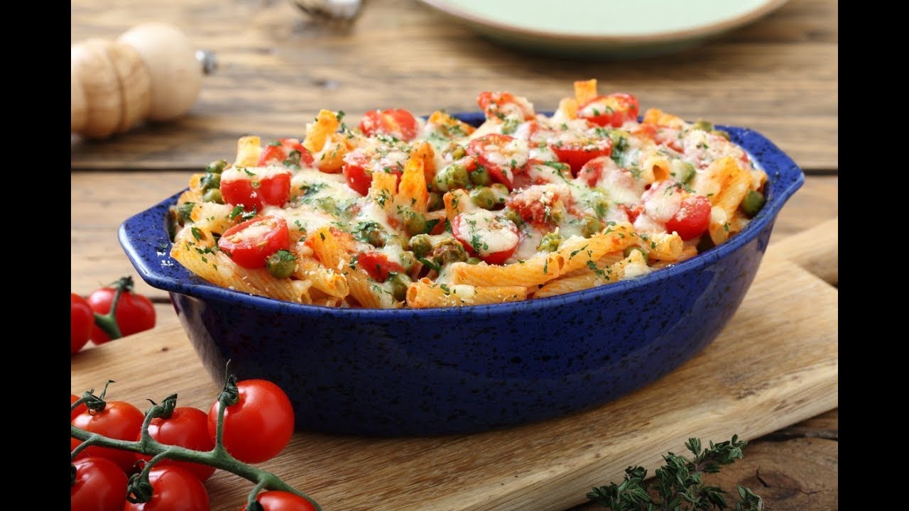 MACCHERONI AL FORNO IN SALSA  DI OLIVE
