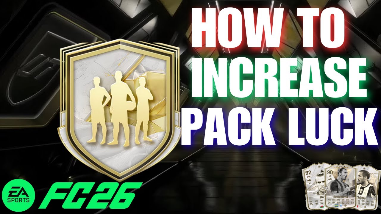 HOW TO INCREASE *PACK LUCK* on FC 26