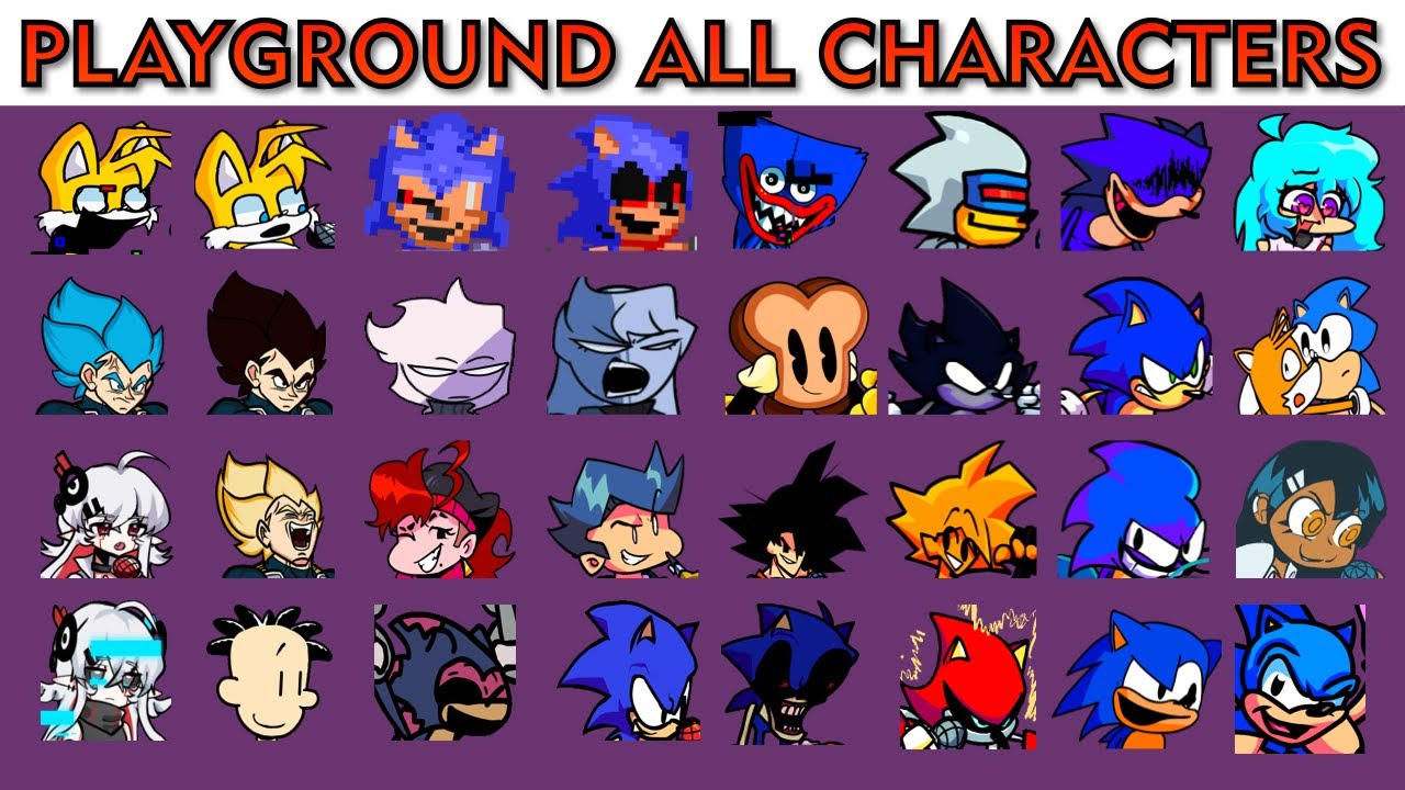FNF Character Test | Gameplay VS My Playground | ALL Characters Test