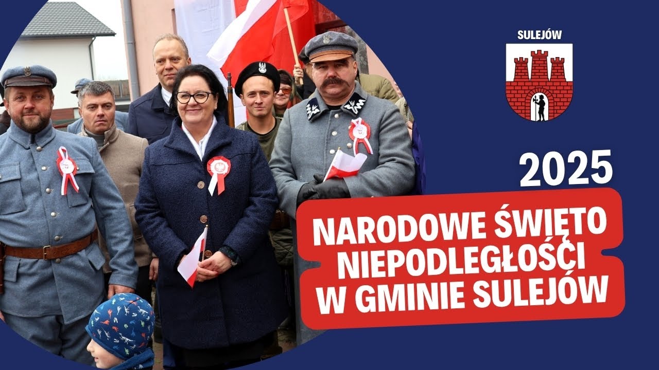 Narodowe Święto Niepodległości 2025 w gminie Sulej&oacute;w