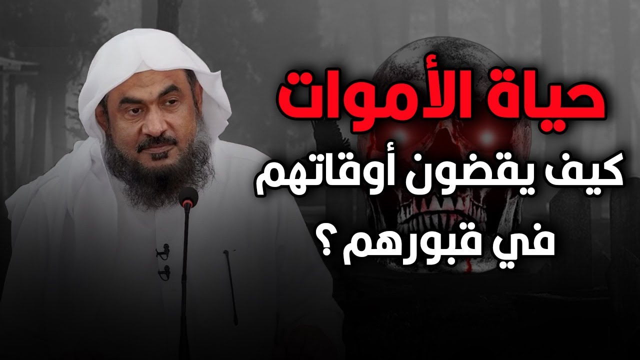 حياة الأموات، كيف يقضون أوقاتهم في قبورهم؟ وكيف يشعرون بالأخرين؟ | الشيخ عبدالرحمن الباهلي