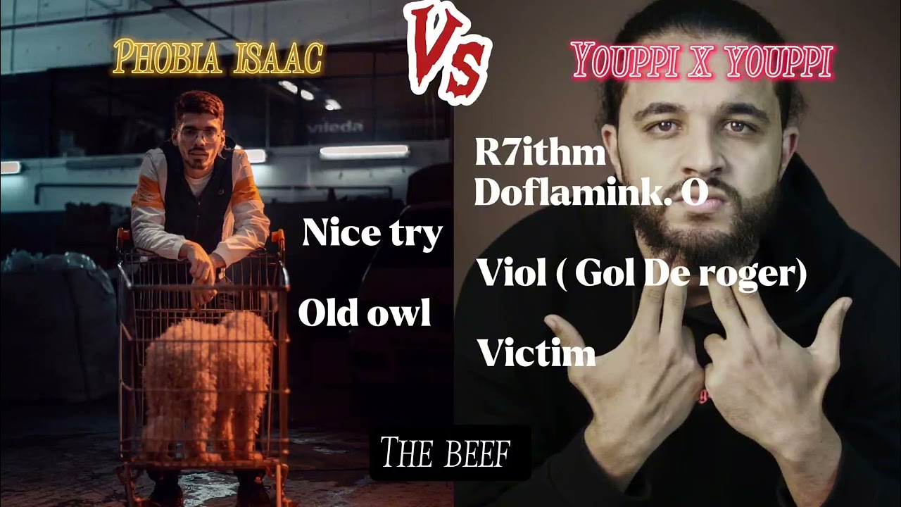 Beef Youppi vs Phobia (كاملا) أقوى بيف في تاريخ الراب الجزائري 🇩🇿