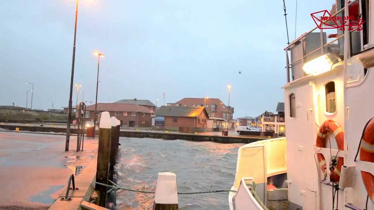Sturm über Hvide Sande und Søndervig 28.10.2013