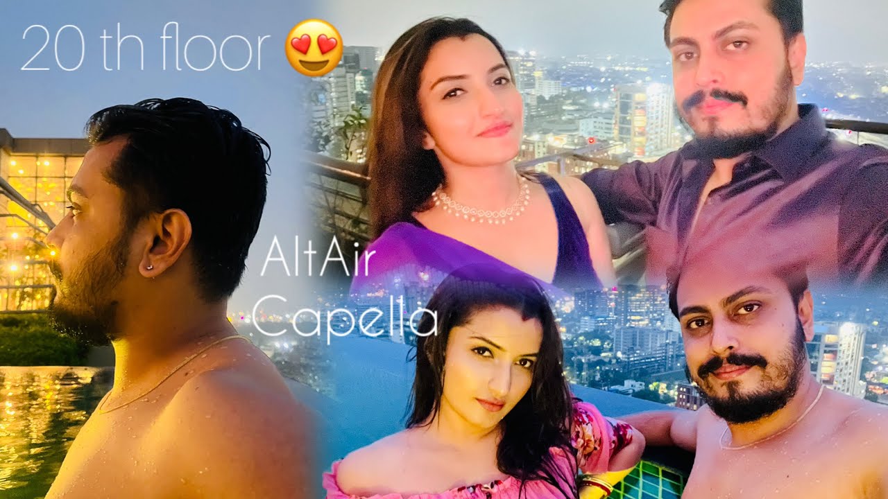 Our Stay In AltAir Boutique Hotel Kolkata|Capella Sky Lounge on 20th Floor|Rooftop Pub & Lounge