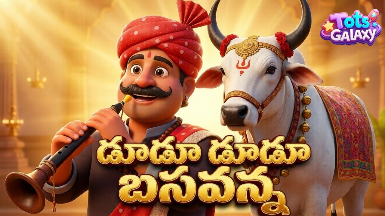 Du Du Basavanna (డూడూ బసవన్న) | Telugu Devotional Song for Kids & Toddlers