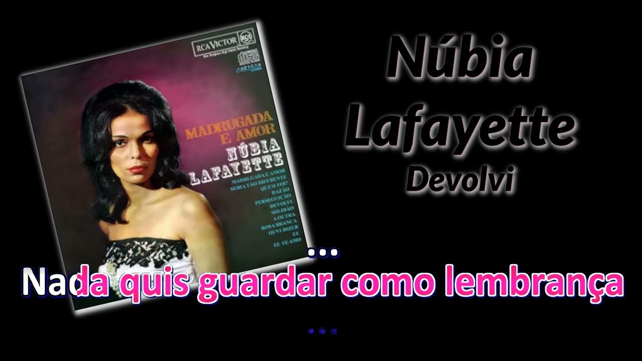 Núbia Lafayette - Devolvi karaokê
