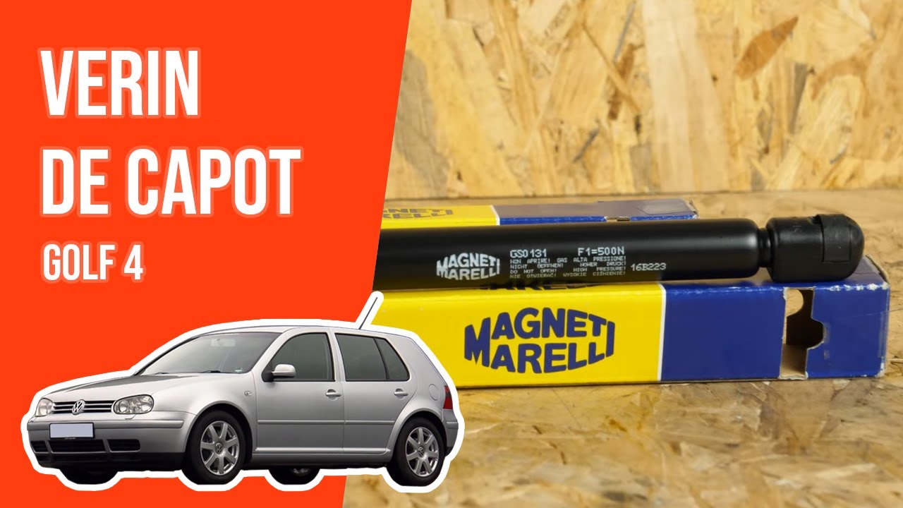 Changer le vérin de capot Golf 4 🚗