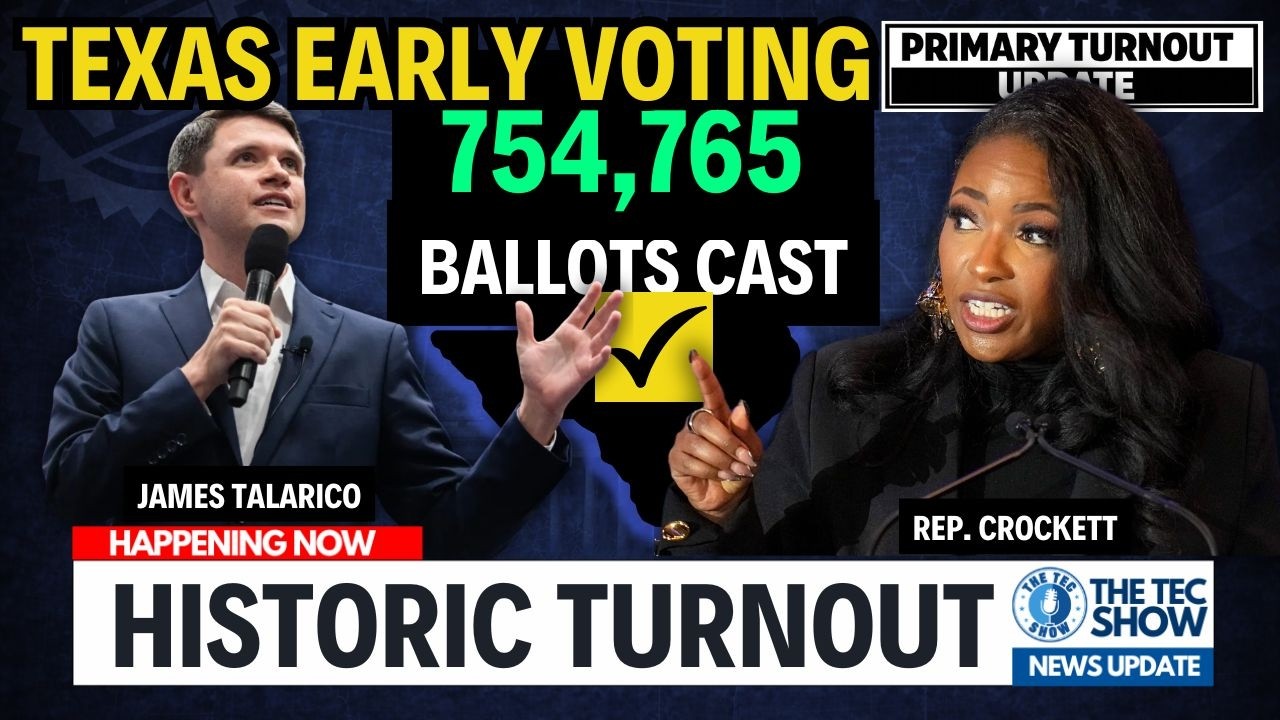 BREAKING: Democrats SURGE Past GOP in Texas Primary | First Time in 20+ Years