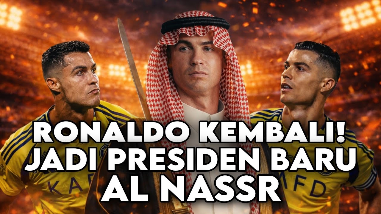 CRISTIANO RONALDO SIAP JADI PRESIDEN BARU AL NASSR