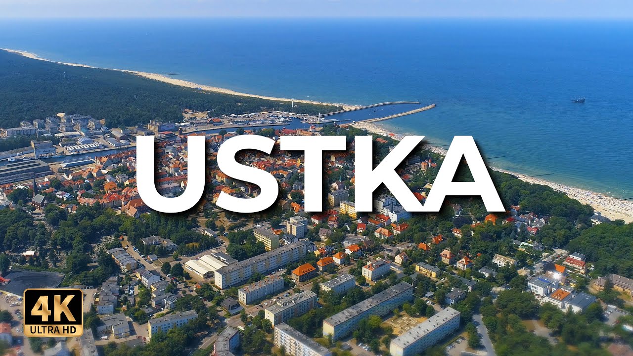Ustka z drona | Lato | LECE W MIASTO™ [4k]