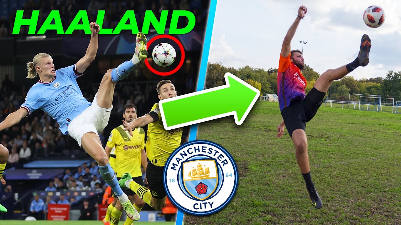 On reproduit les PLUS BEAUX BUTS de HAALAND !! ( Il est beaucoup trop fort )