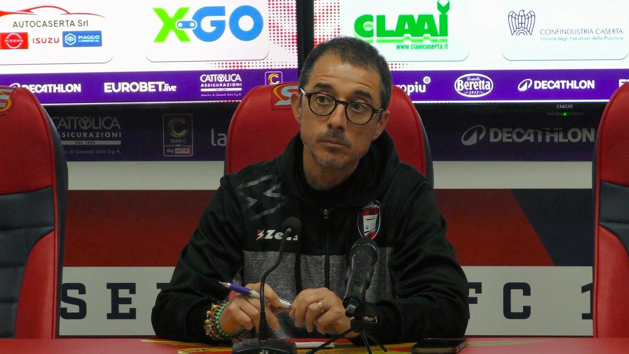Sala stampa | Mister Longo dopo #CasertanaCrotone