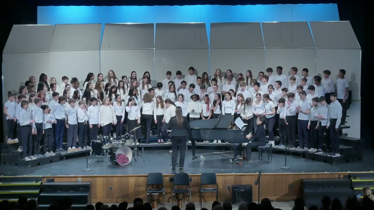 Wellesley Middle School presents the Winter Choral Concert