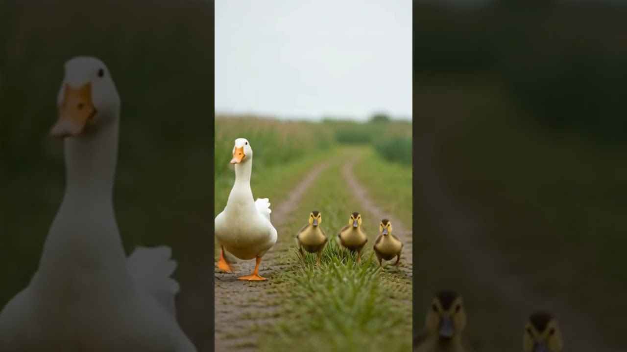 &ldquo;Cute Ducks Walking in Line | Relaxing Nature ASMR&rdquo; #asmr#nature#satisfying#ducks #relaxing