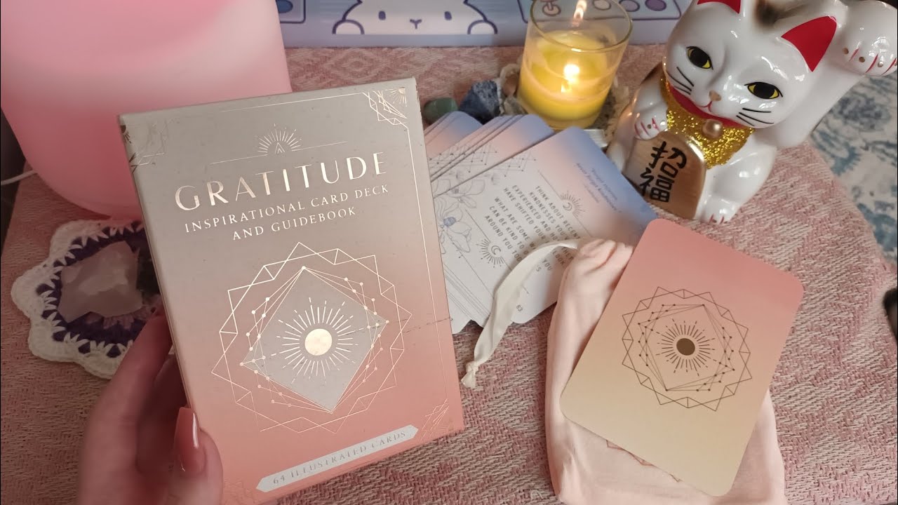 GRATITUDE Inspirational Card Deck   . Unboxing | Silent Flip-through .