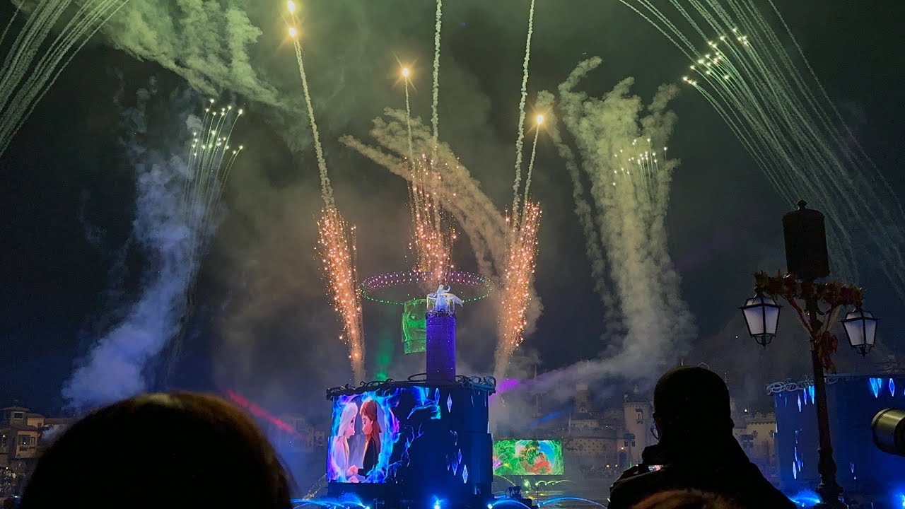 【iPhone 14 Pro/4K/HDR30p】東京ディズニーシー「ビリーヴ！〜シー・オブ・ドリームス〜」（DPA鑑賞エリア1:ポルトフィーノ前バケパ入口付近）2022/11/12