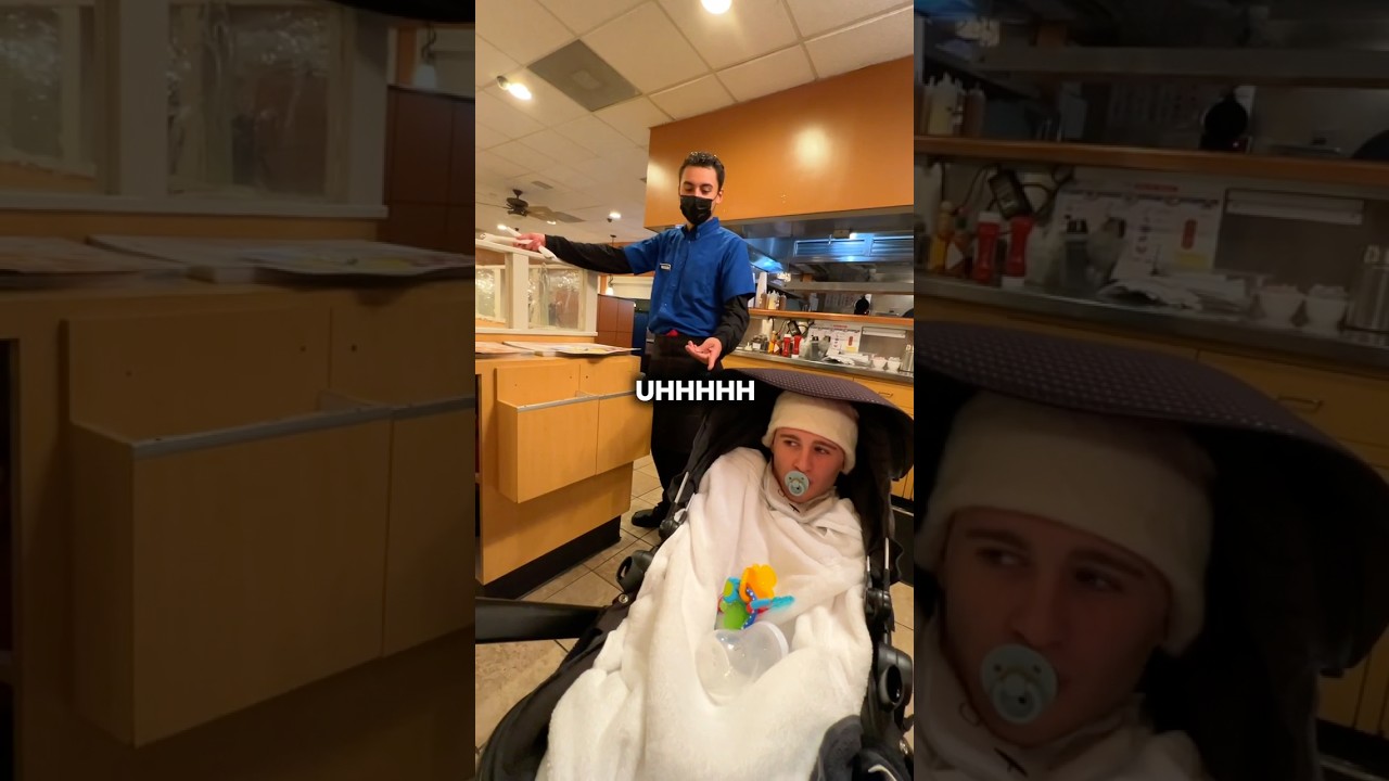 ПРИТВОРЯЮСЬ РЕБЁНКОМ БЕСПЛАТНО IHOP! 😱