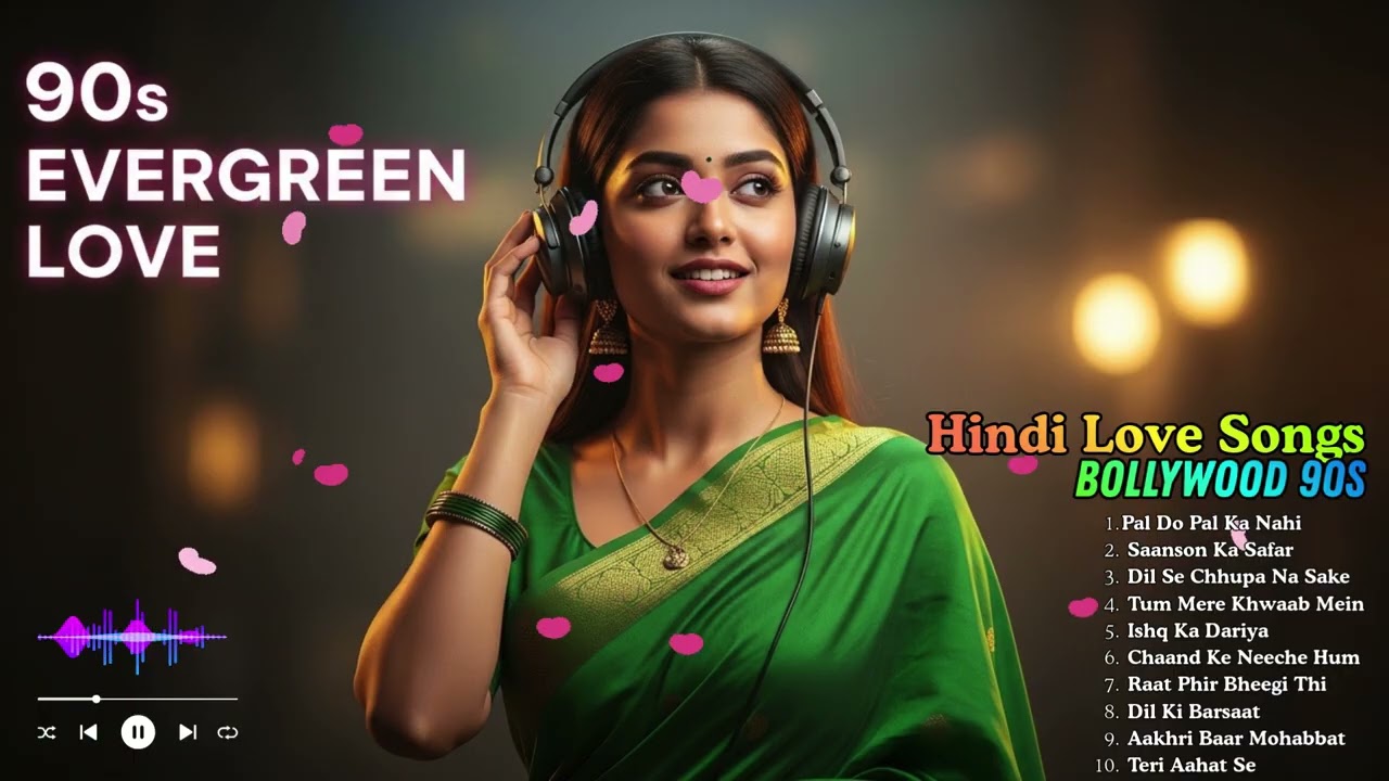 🌧 Old Hindi Romantic Songs 90s | Emotional Bollywood Love Collection