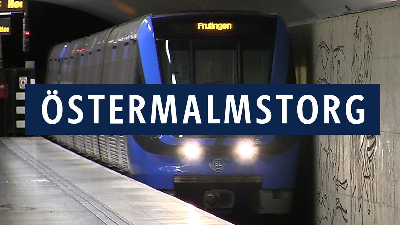 Östermalmstorg Station Stockholms Tunnelbana
