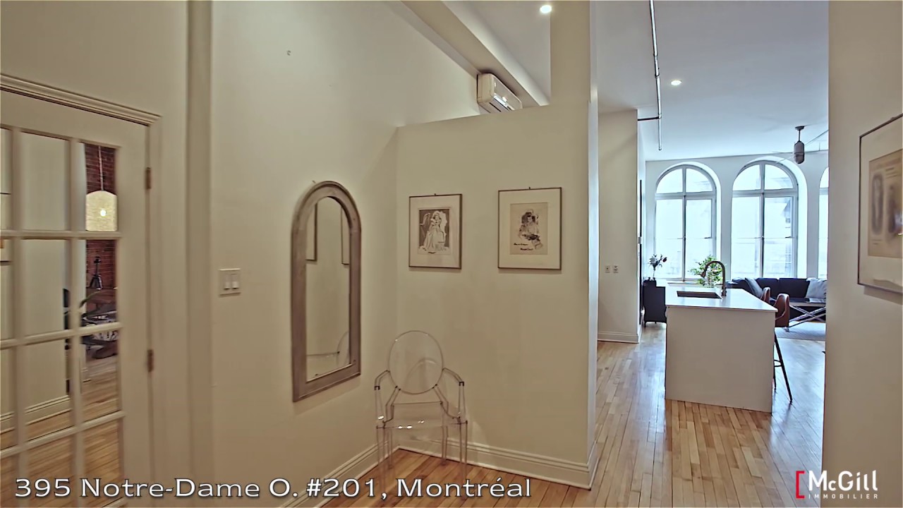 395 Notre-Dame Ouest #201, Vieux-Montr&eacute;al 🔴 McGILL IMMOBILIER