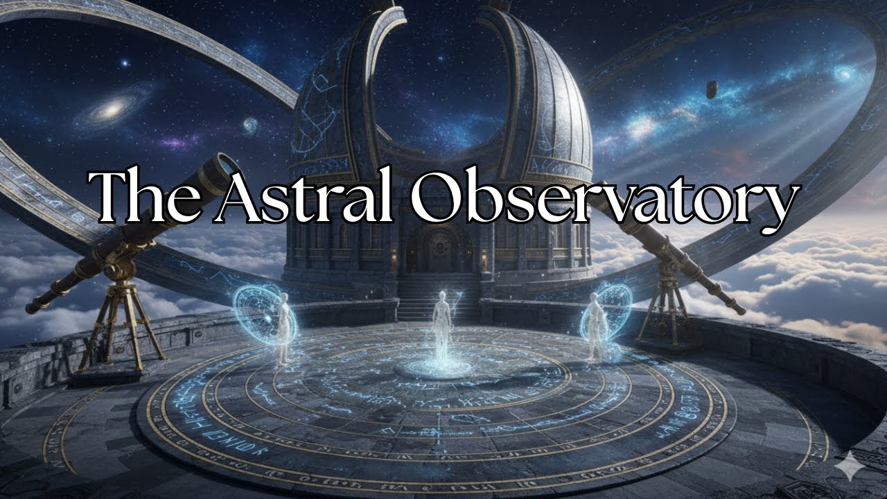 &ldquo;The Astral Observatory of the Star Scribes &mdash; Cosmic Cinematic Ambience (No Melody | 4K)&rdquo;