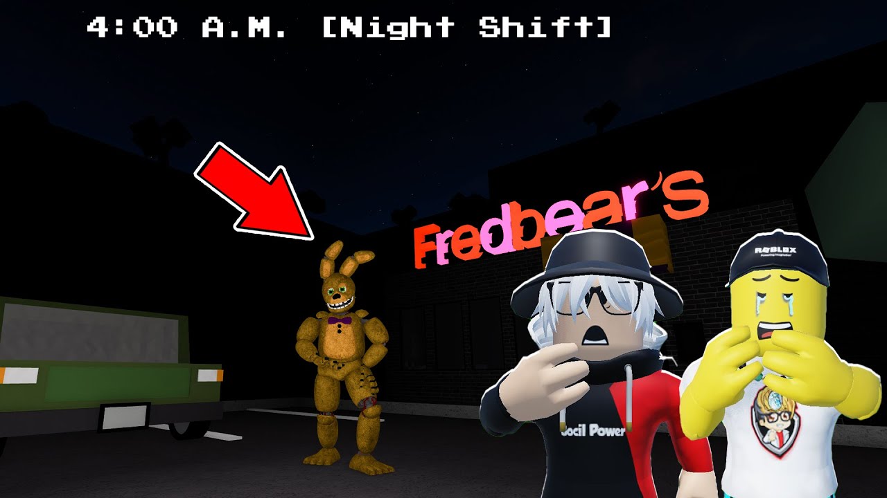 BANG CUPU NYAMAR JADI BONNIE FNAF JAM 3 PAGI!! PRENG SEMUA BOCIL ROBLOX?!