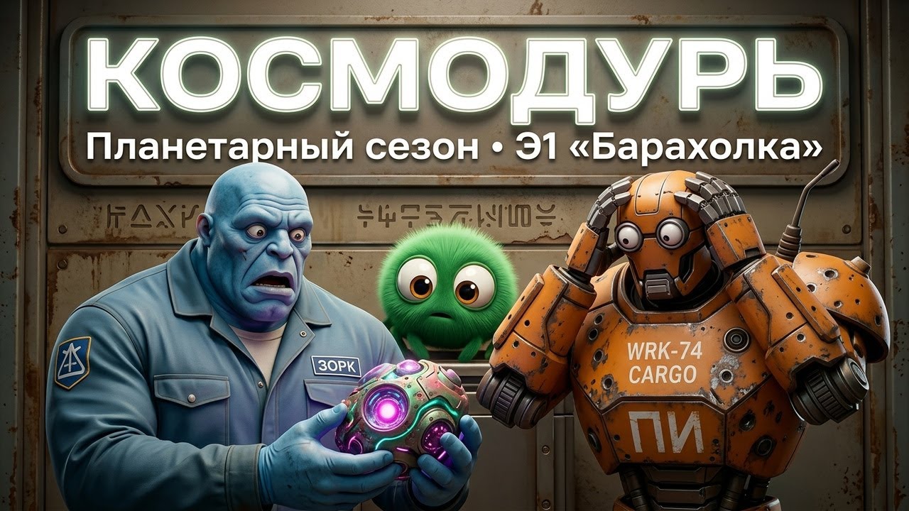 КОСМОДУРЬ | Планетарный сезон | Э1 «Барахолка» | Полная серия