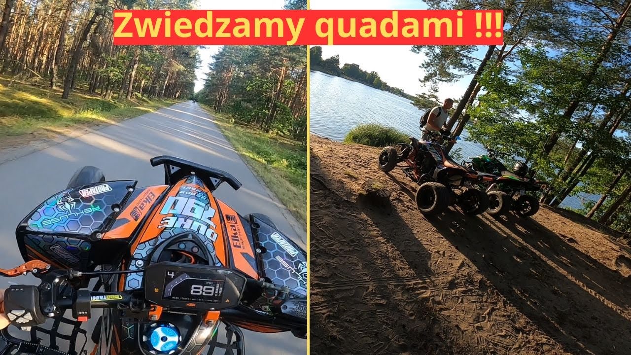 Zwiedzamy Mazowsze quadami xD | ATV Street